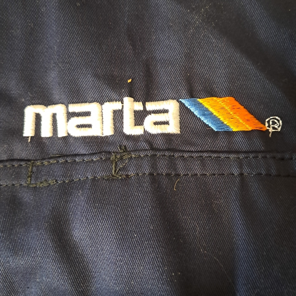 marta navy blue jacket XL